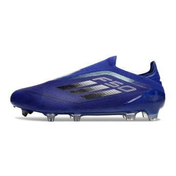 adidas F50 Elite Laceless FG Blue Black Silver