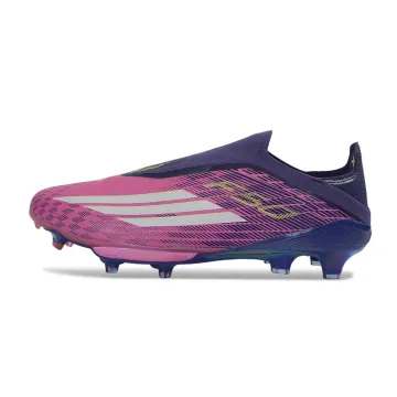 adidas F50+ Elite Laceless FG Pink Purple White