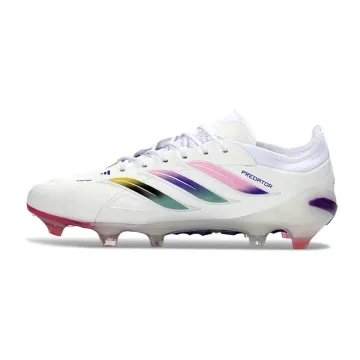 adidas Predator 26 Elite FG White Pink Purple Firm Ground Football Boot
