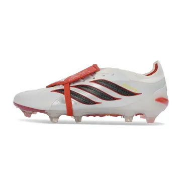 adidas Predator 26 Elite Fold-over Tongue FG White Orange