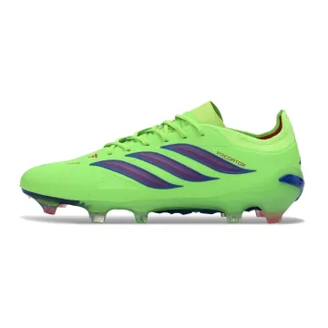 adidas Predator Elite FG Green Blue Firm Ground Football Boot