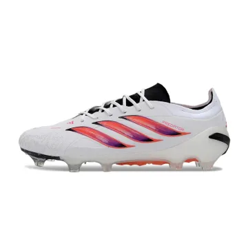 adidas Predator Elite FG White Black Red Firm Ground Football Boot