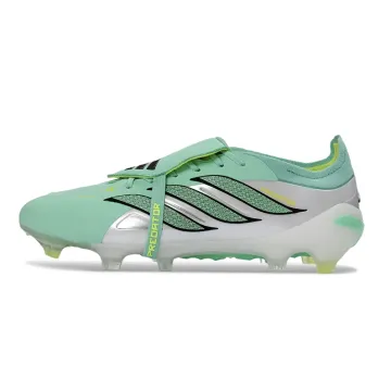 adidas Predator Elite Fold-over Tongue FG Light Green White