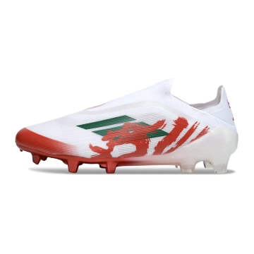 adidas F50 Elite Laceless FG White Green Red Firm Ground Football Boot
