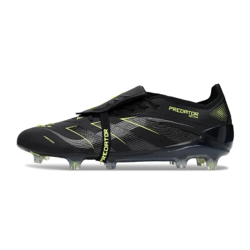 adidas Predator Elite Fold-over Tongue FG Electric Stealth - Core Black Carbon Lucid Lemon