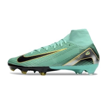 Nike Air Zoom Mercurial Superfly 10 Elite FG - Green/Black/Gold/Silver