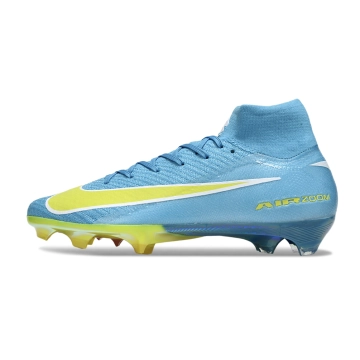 Nike Air Zoom Mercurial Superfly 10 Elite FG Light Blue Green Firm Ground Football Boot