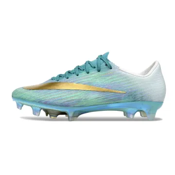 Nike Air Zoom Mercurial Vapor 17 Elite FG Light Blue Metallic Gold