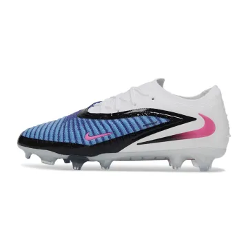 Nike Phantom 6 Elite Low Cut FG Attack - Racer Blue/Pink Blast/White