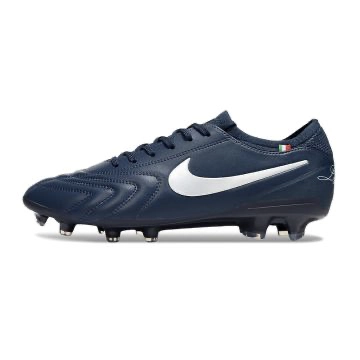 Nike Tiempo Legend 10 Elite FG x Made In Italy - Navy/Silver